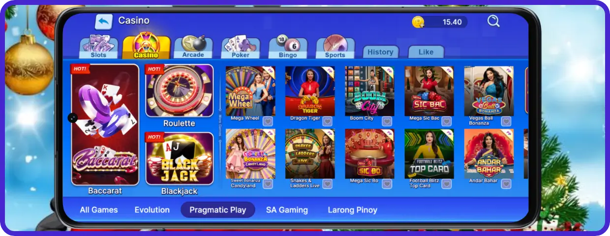 playtime live casino